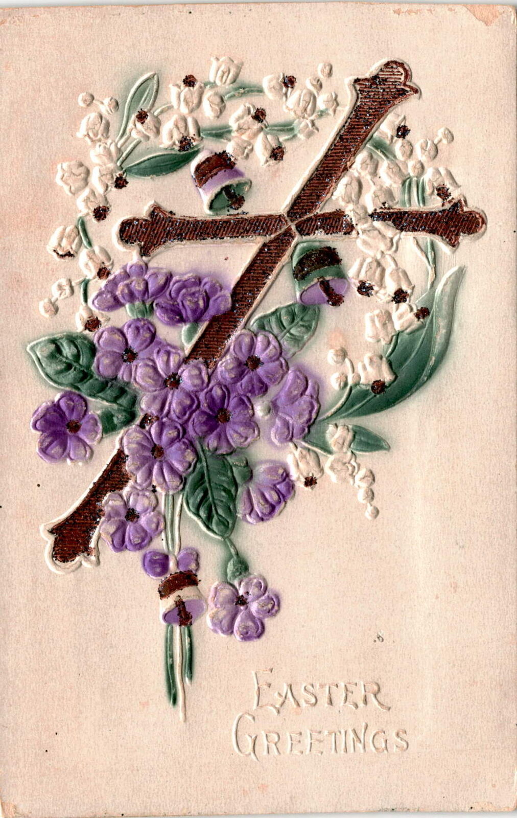 Easter, 1912, Mrs. Arthur Davis, Thelma, Soulsbyville,  Postcard