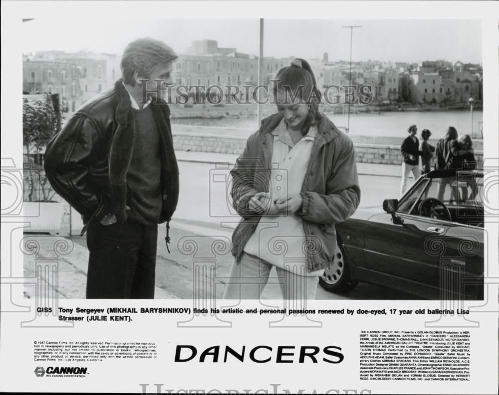 1987 Press Photo Mikhail Baryshnikov, Julie Kent in \