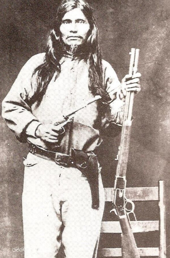 Old West Photo/Statesman, Warrior, Outlaw NED CHRISTIE/4x6 B&W Photo Reprint