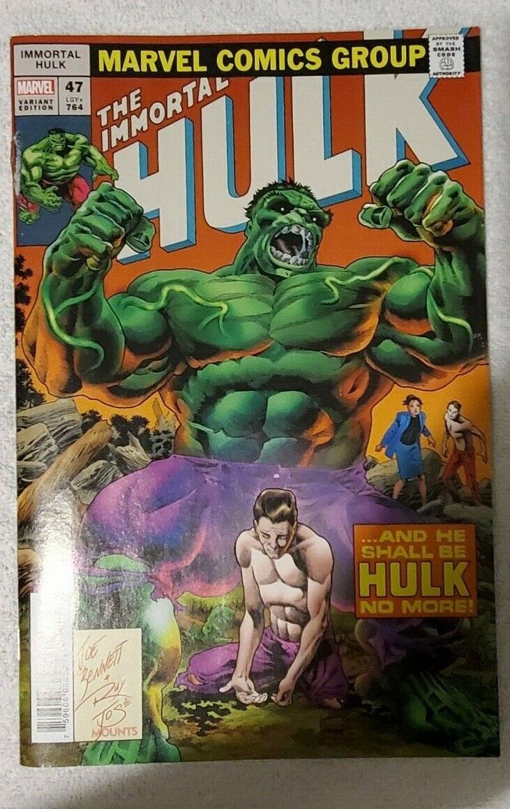 The Immortal Hulk, Issue 47, LGY#764, Chaotic Terrain Variant Edition,  2021
