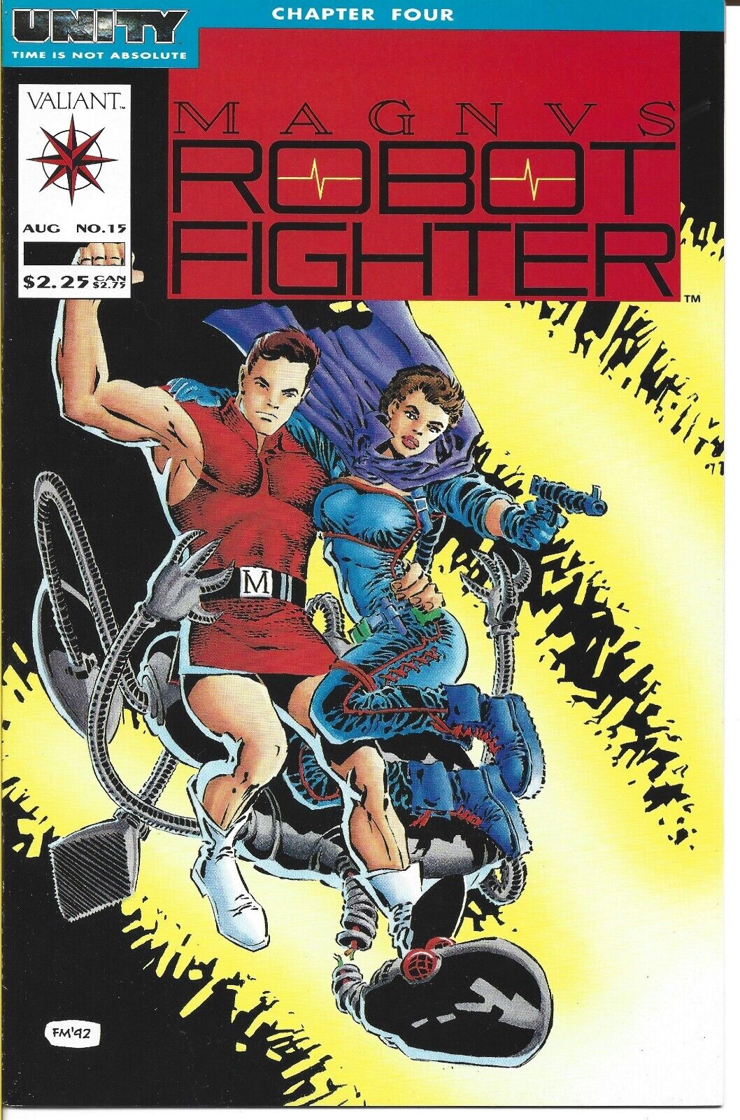 MAGNUS ROBOT FIGHTER #15 VALIANT COMICS 1992 BAGGED AND BOARDED