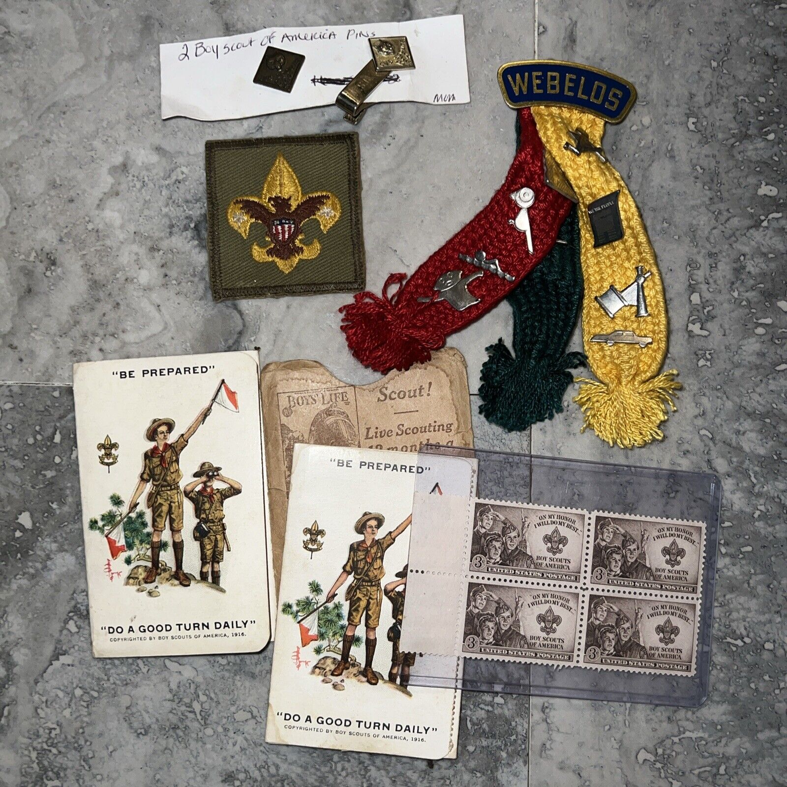 Vintage Boy Scouts of America BSA Items