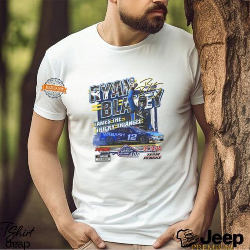 Event Ryan Blaney 2024 Checkered Flag Sports The Great American Getaway Shirt