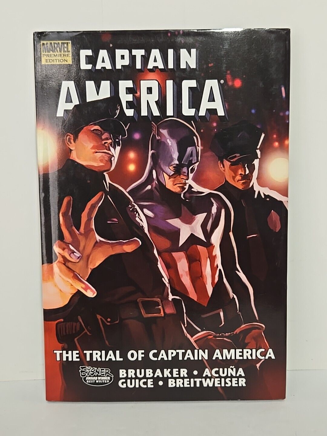 Captain America The Trial of Captain America HC, Ed Brubaker, Butch Guice GOOD
