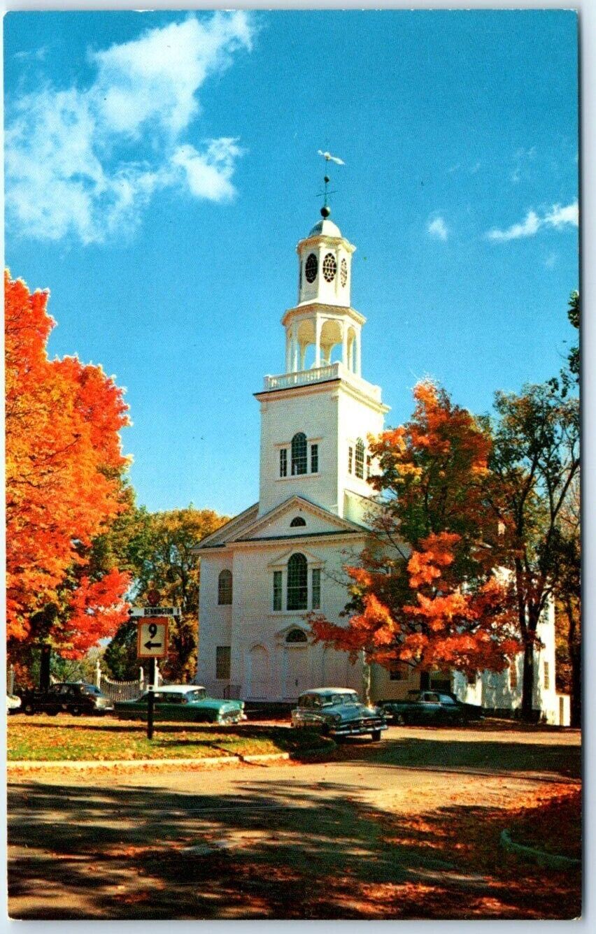 Postcard - The Old First Church - Bennington, Vermont
