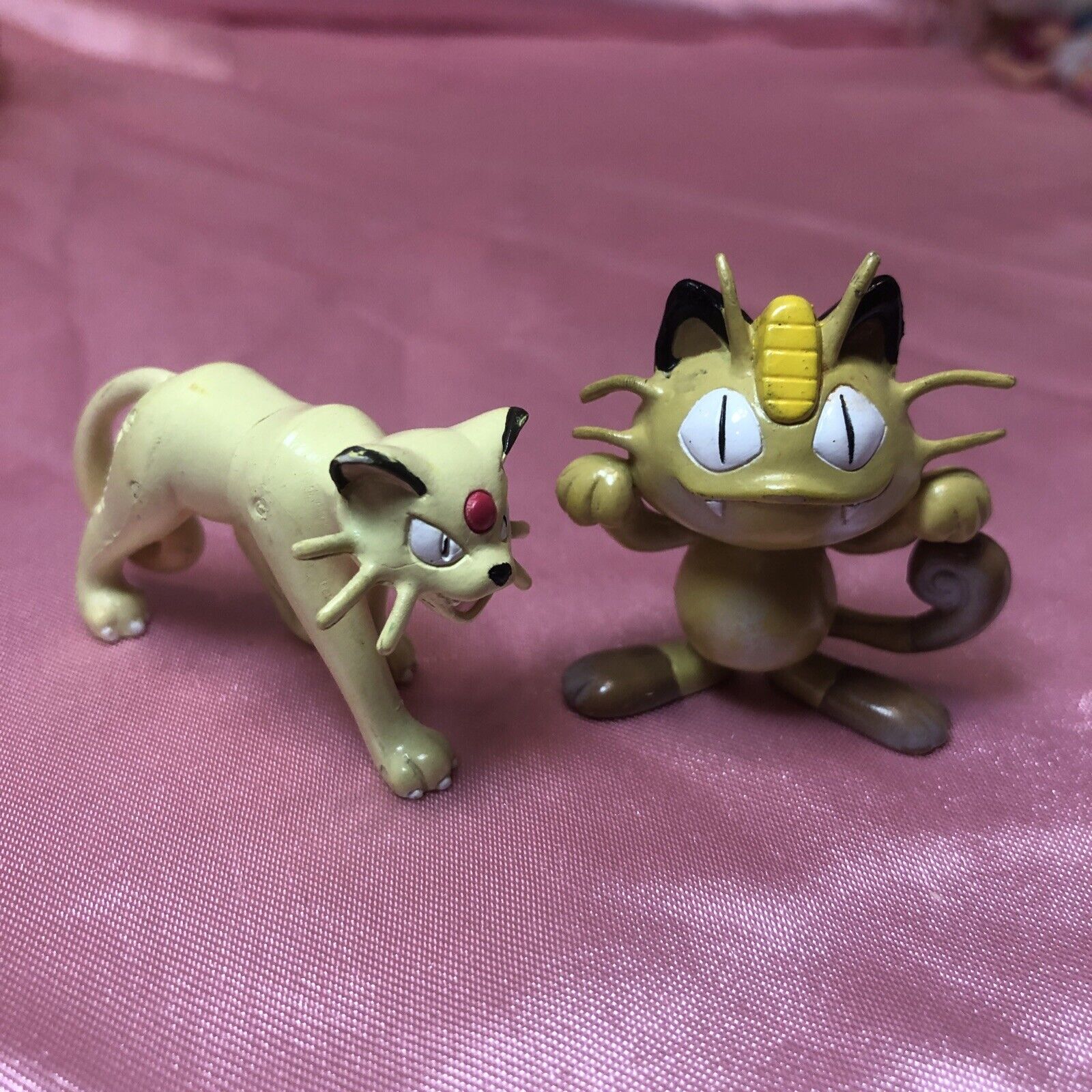 Pokemon Vintage Tomy Monster Collection Persian Figure Meowth Persian.Pre-Owned