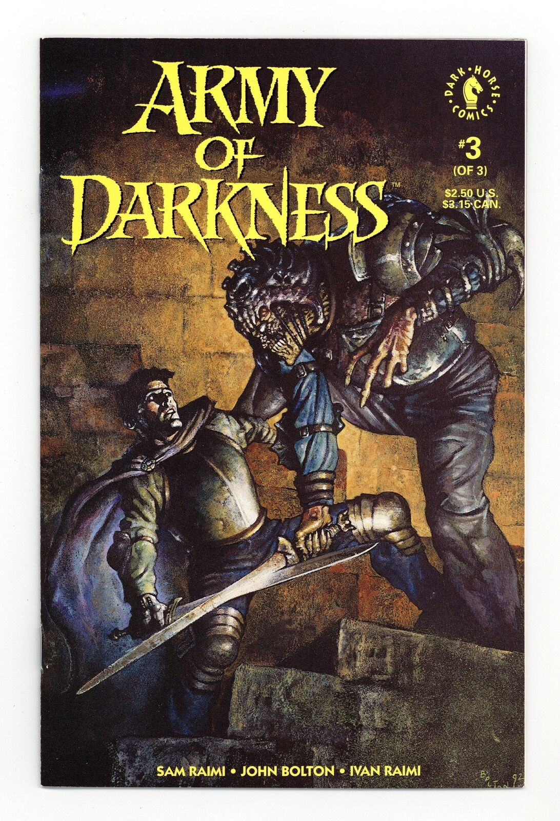Army of Darkness #3 VF- 7.5 1993