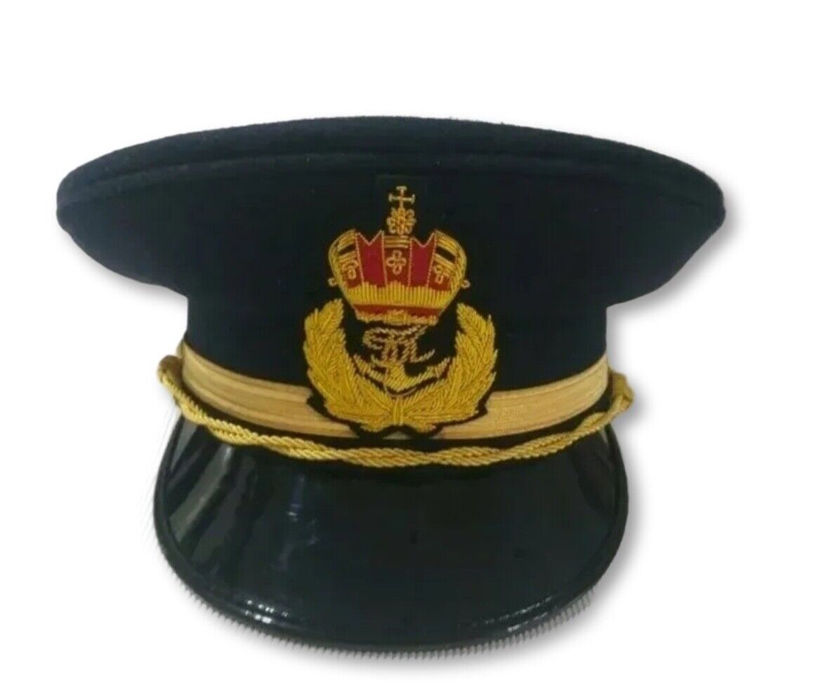 Imperial & Royal Austrian-Hungarian Navy Officer's Hat - Available in All Sizes 