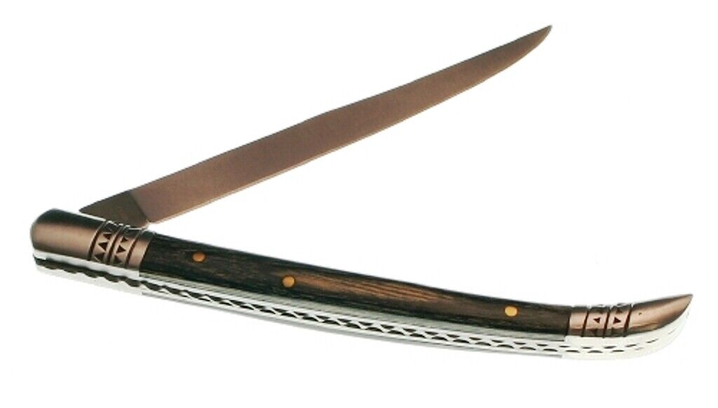 Cannon Spanish Style Folding Knife - Beautiful Wood Handle - FAST SHIPPING 