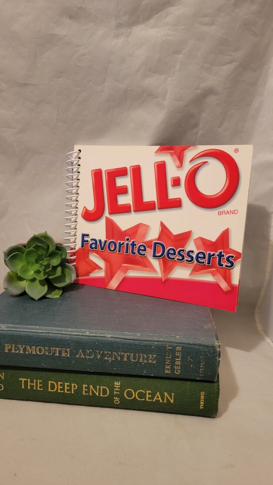 Jello Favorite Desserts Spiral Recipe Book 2007 46 Page Cook Book Baking NICE 