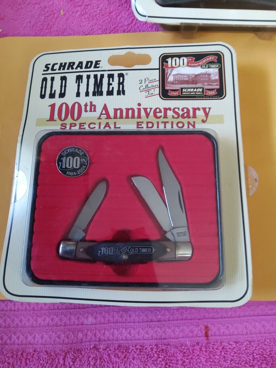 Schrade 100th Anniversary Special Edition Old Timer Knife New Sealed