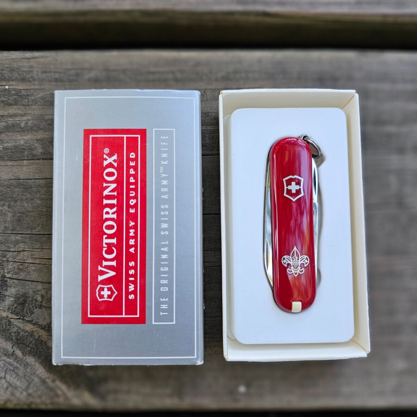 Victorinox Classic BSA (Boy Scouts of America) #1253 Swiss Army Knife - EXC