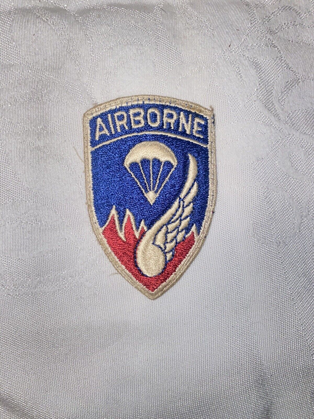 Original Korean War 187th Airborne Regiment RCT Insignia Patch 