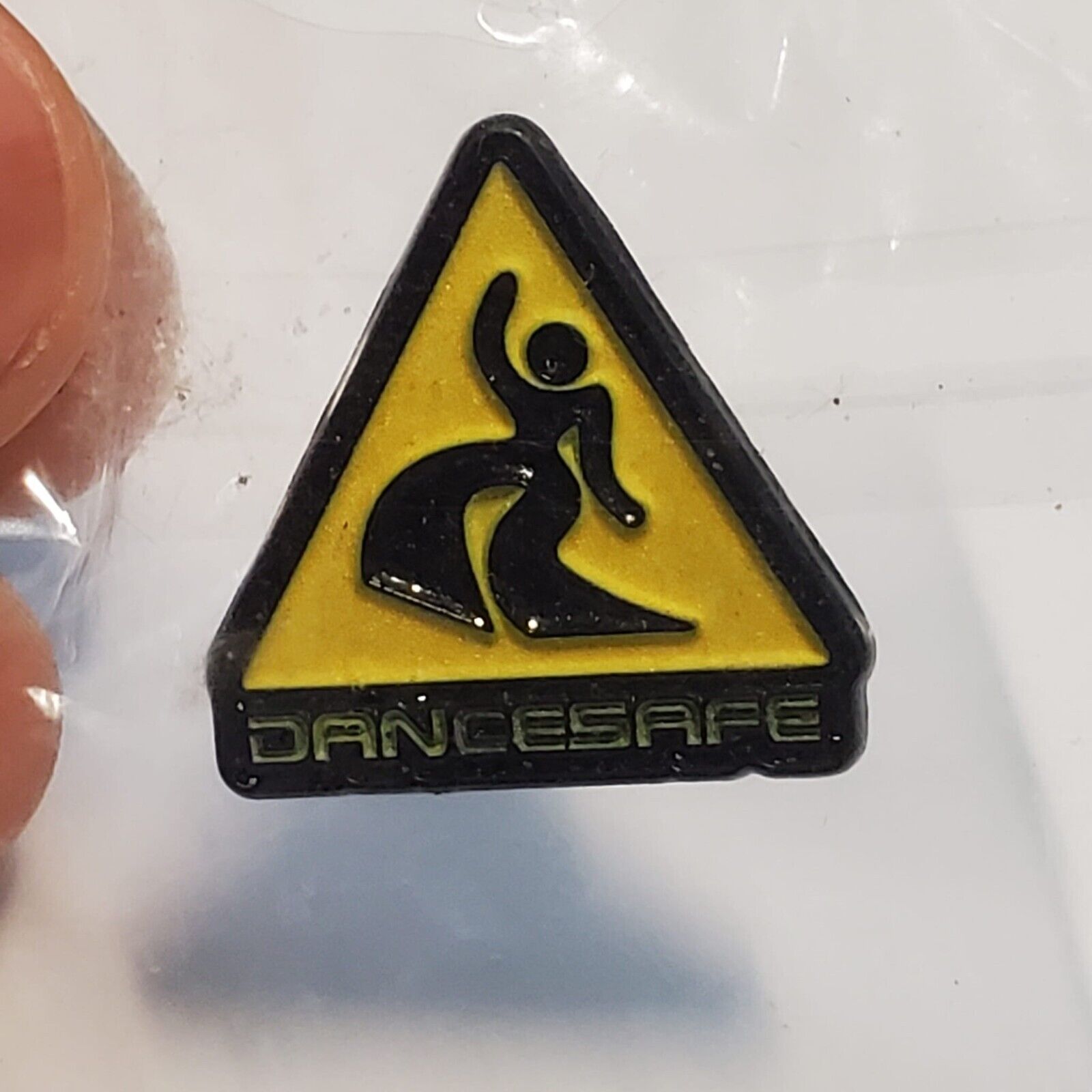 Vintage Dance Safe Lapel Enamel Pin