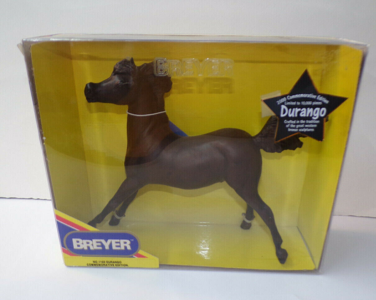 Breyer 1102 Durango 2000 Commemorative Edition Bronze Color Model Horse NIB