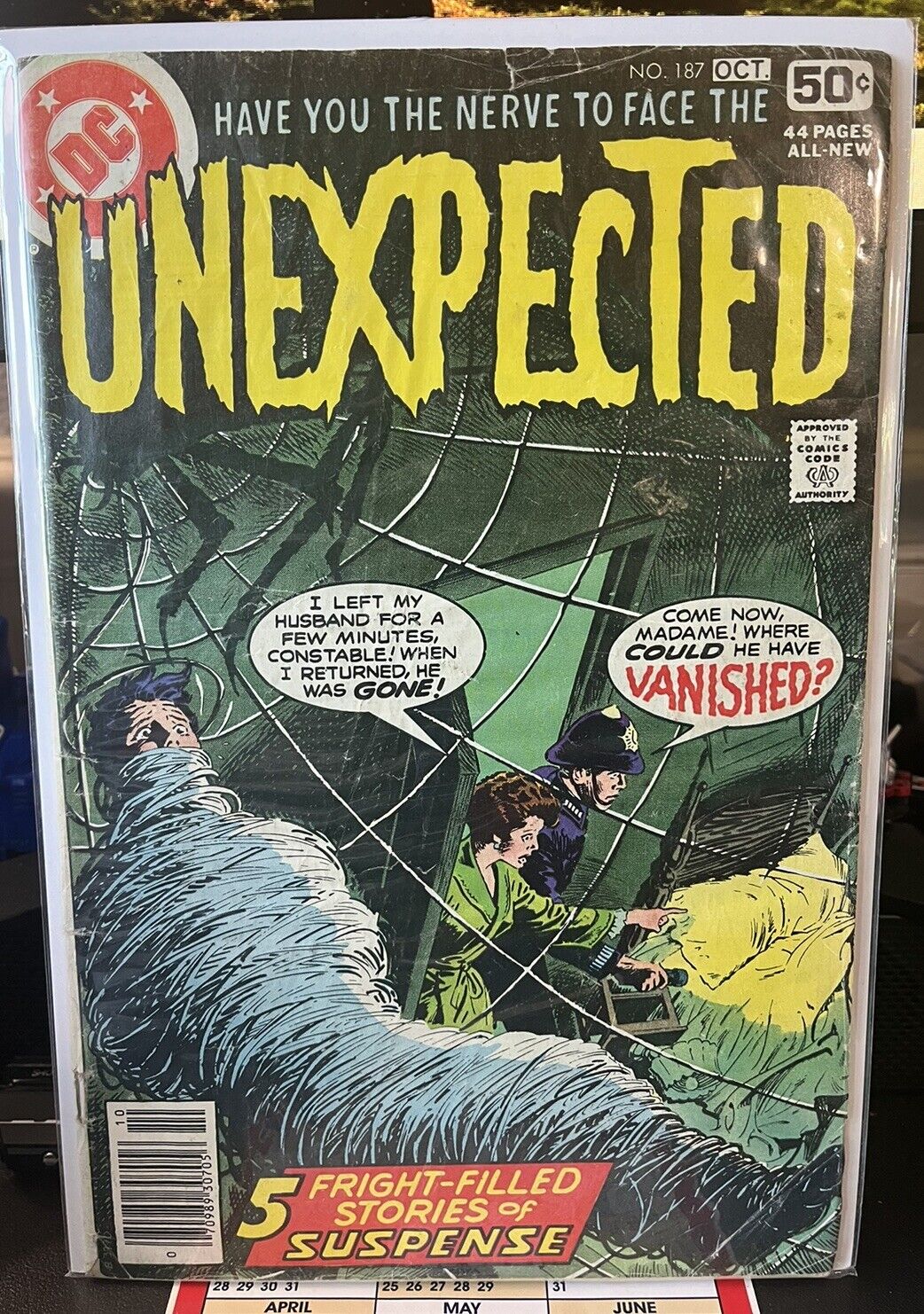 1978 DC Comics The Unexpected #187 VG