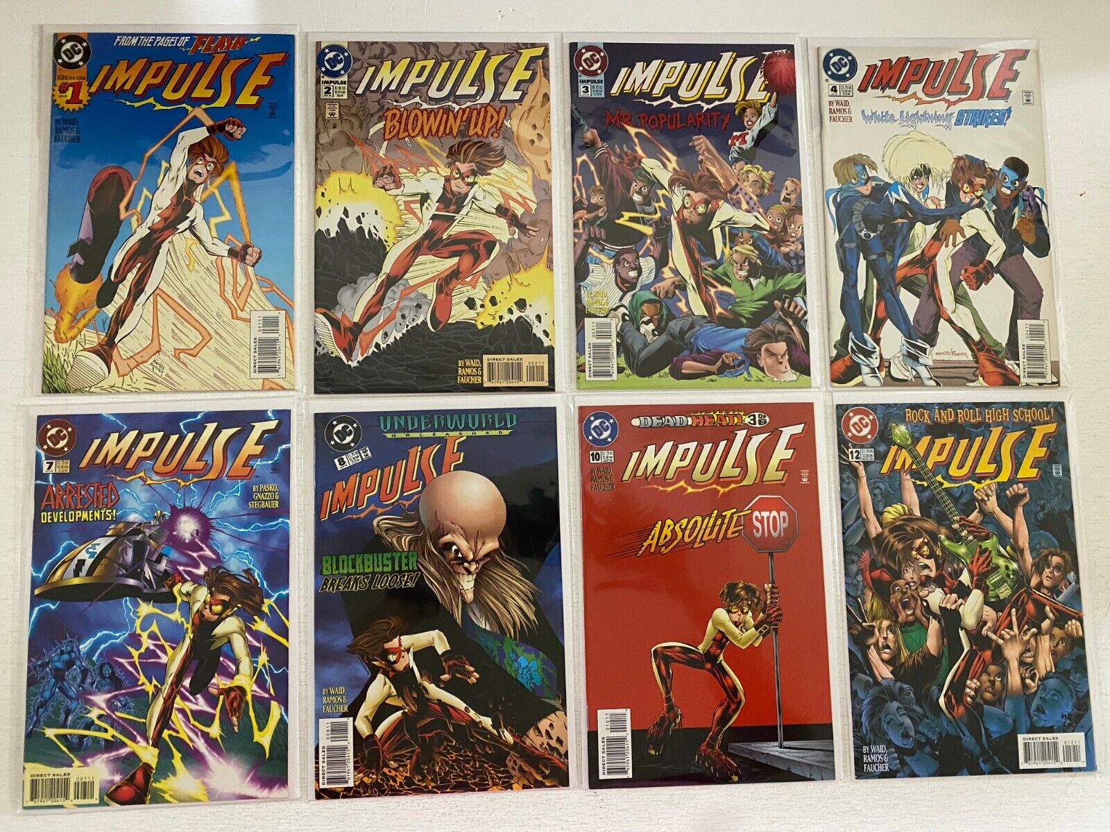 Impulse lot 48 different from #1-77 + specials 8.0 VF (1995-2001)