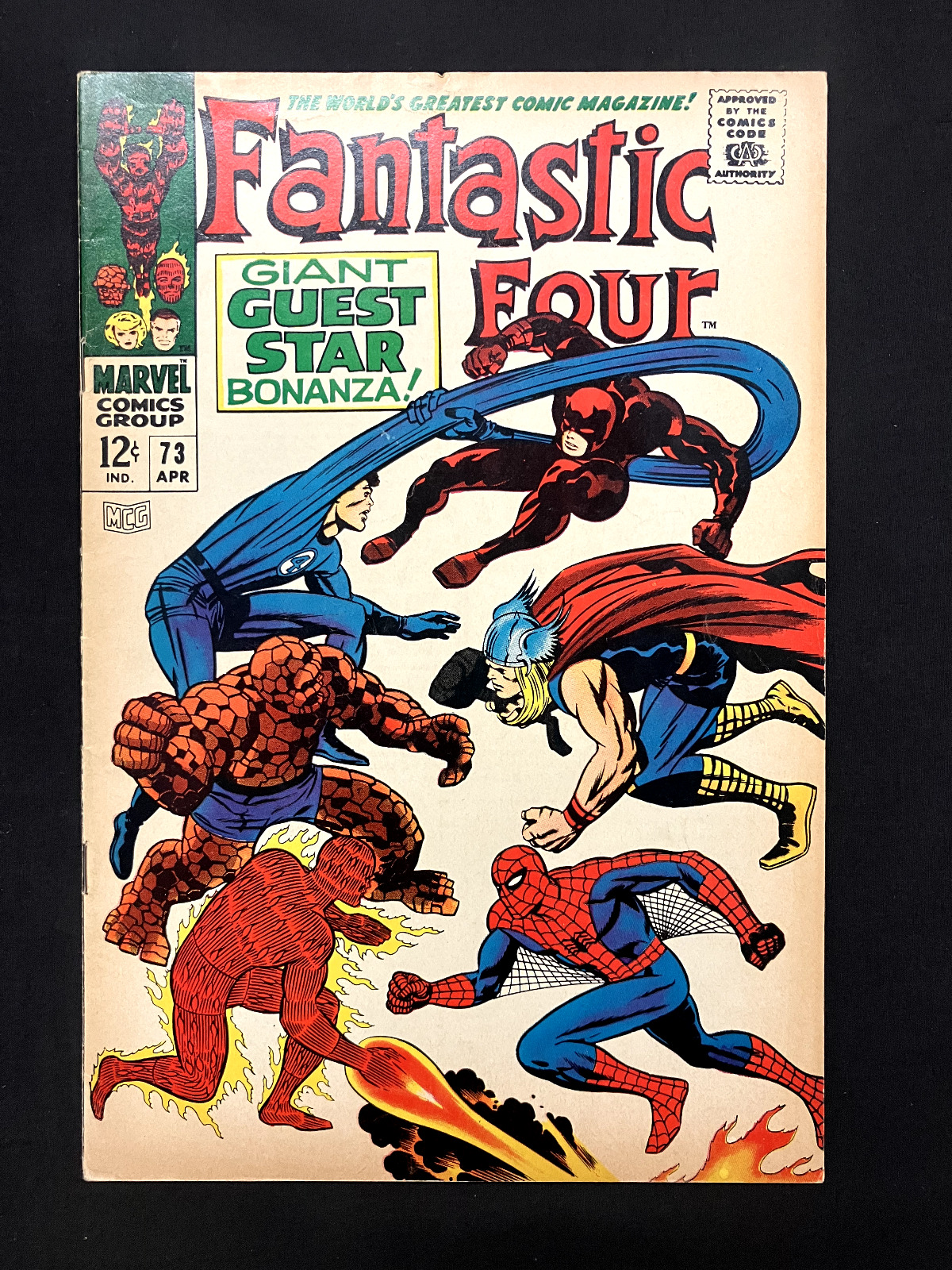Fantastic Four #73 (1st Series) Marvel Apr 1968