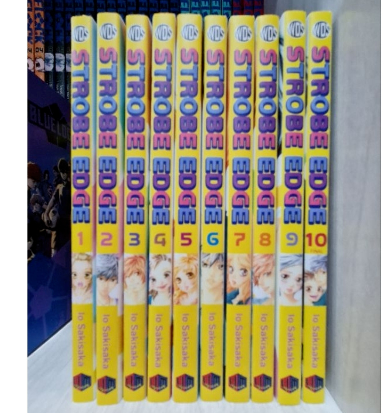 Strobe Edge Manga Volume 1-10 (END) Set Comic Book English Version - DHL Express