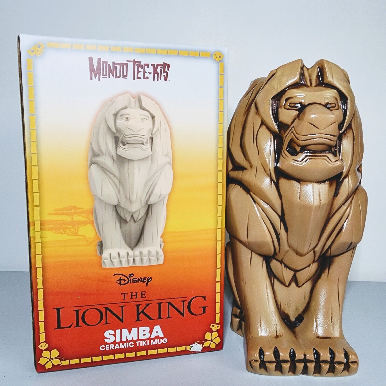 Mondo Tee-Kis: Disney - The Lion King 'Simba' Ceramic Tiki Mug Regular Version