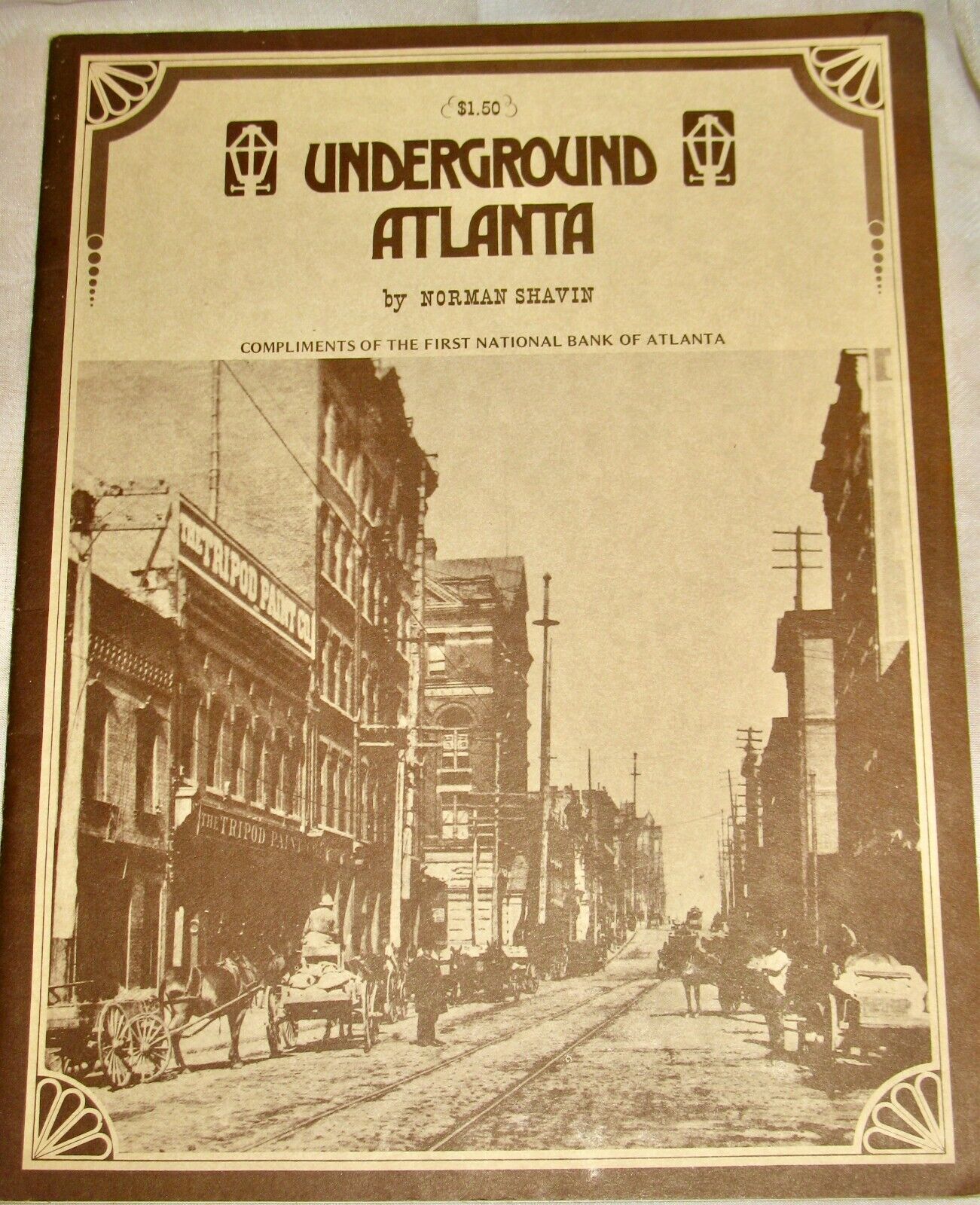 Vintage UNDERGROUND ATLANTA Publication 1972 NORMAN SHAVIN