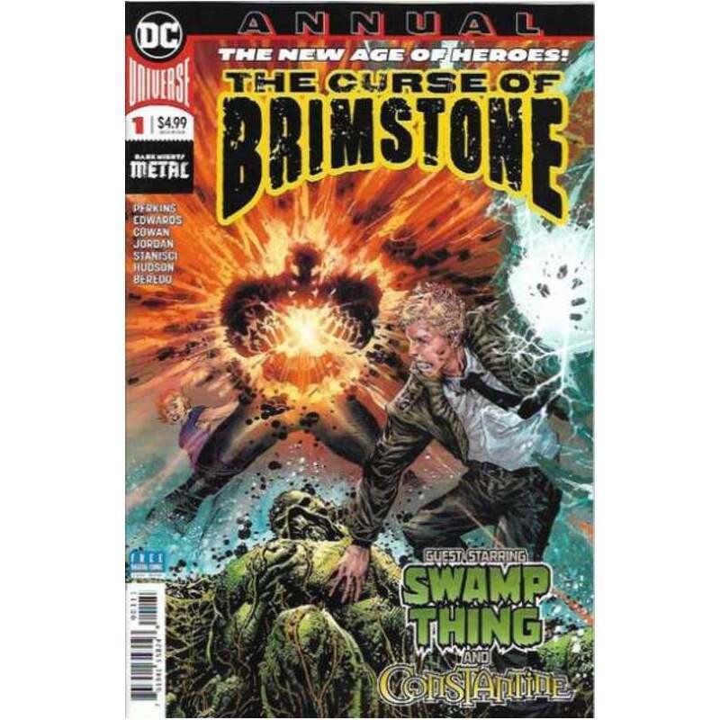 Curse of Brimstone Annual #1 in Near Mint condition. DC comics [x@