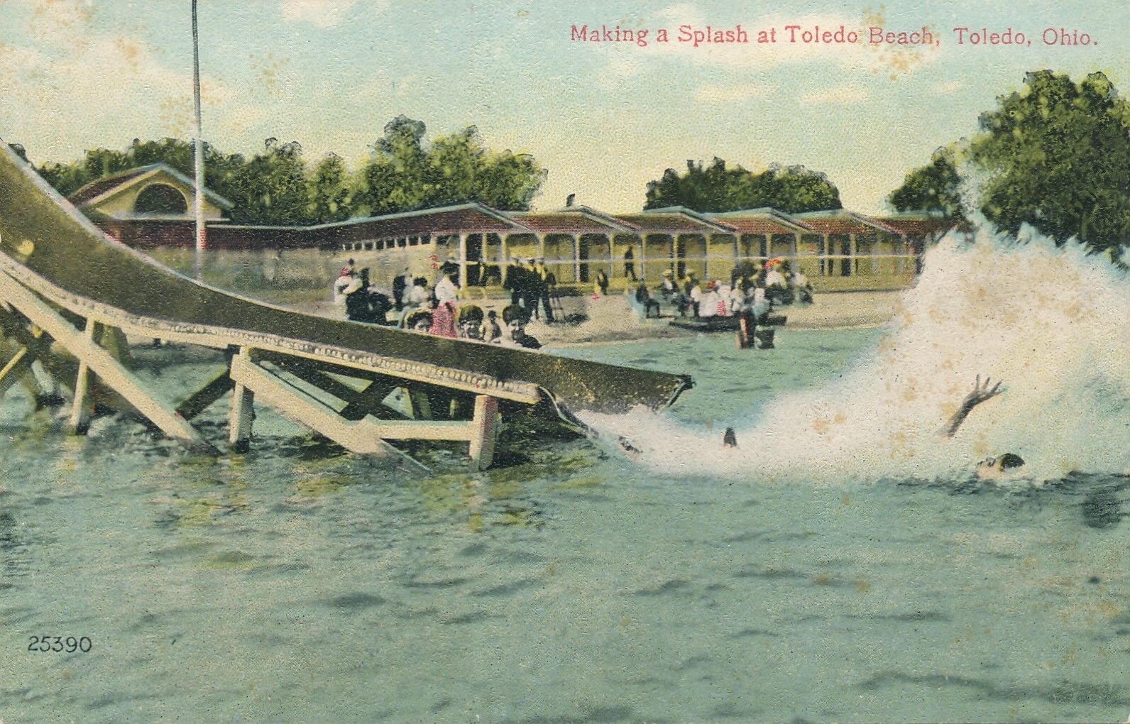 TOLEDO OH – Making A Splash At Toledo Beach