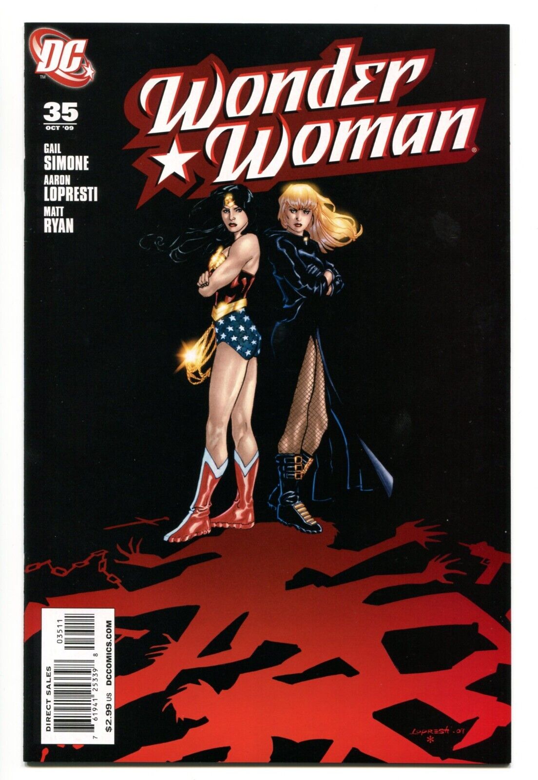 WONDER WOMAN, Issue #35, (DC 2006), NM-, Black Canary
