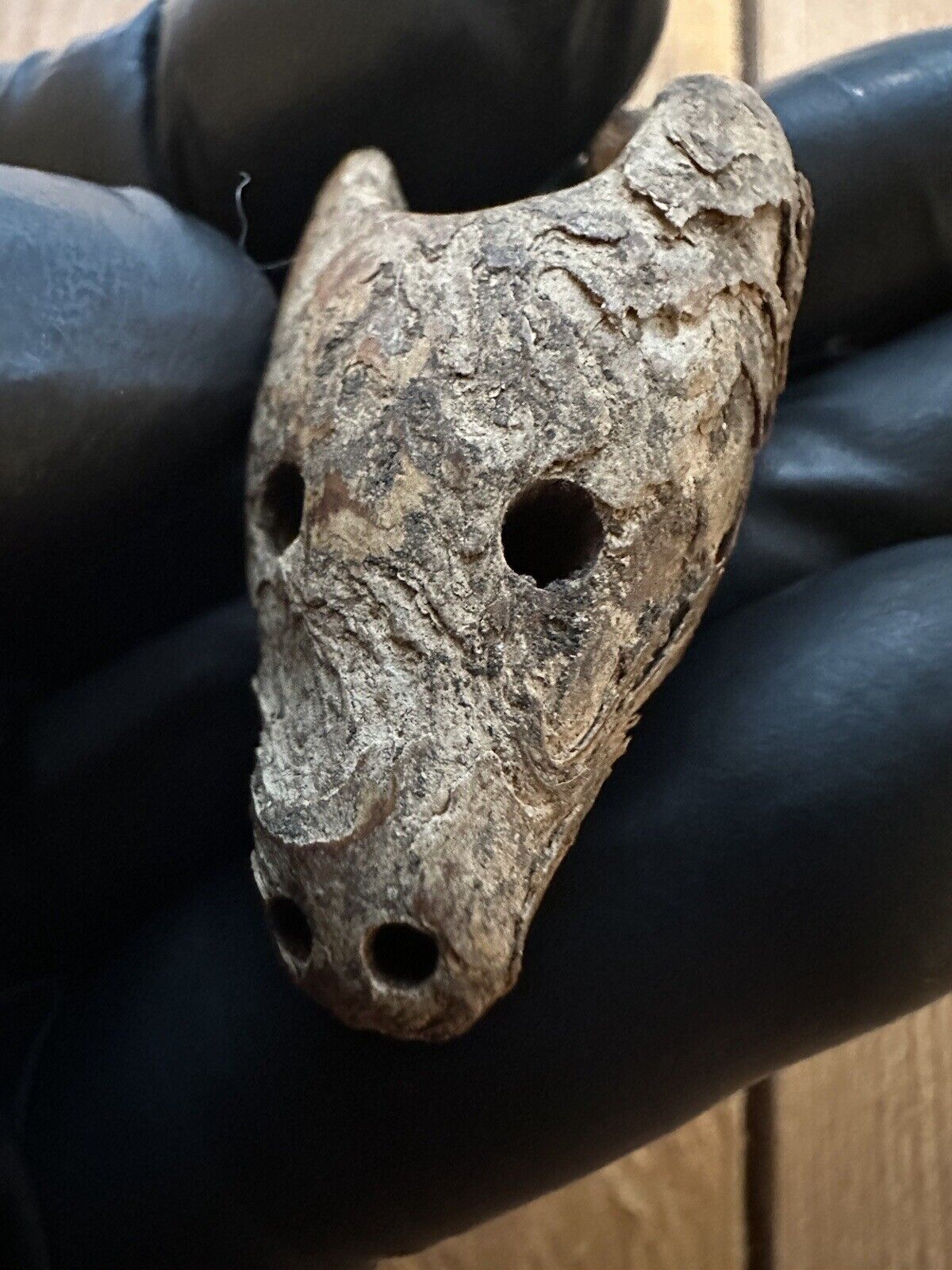 Tomachee Artifacts 👣 ESKIMO INUITS SEAL ZOOMORPHIC EFFIGY FIGURE BERING AK🔥