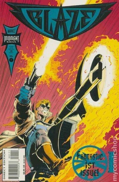 BLAZE (1994) - Marvel Comics - Series Lot - Ghost Rider - Midnight Sons