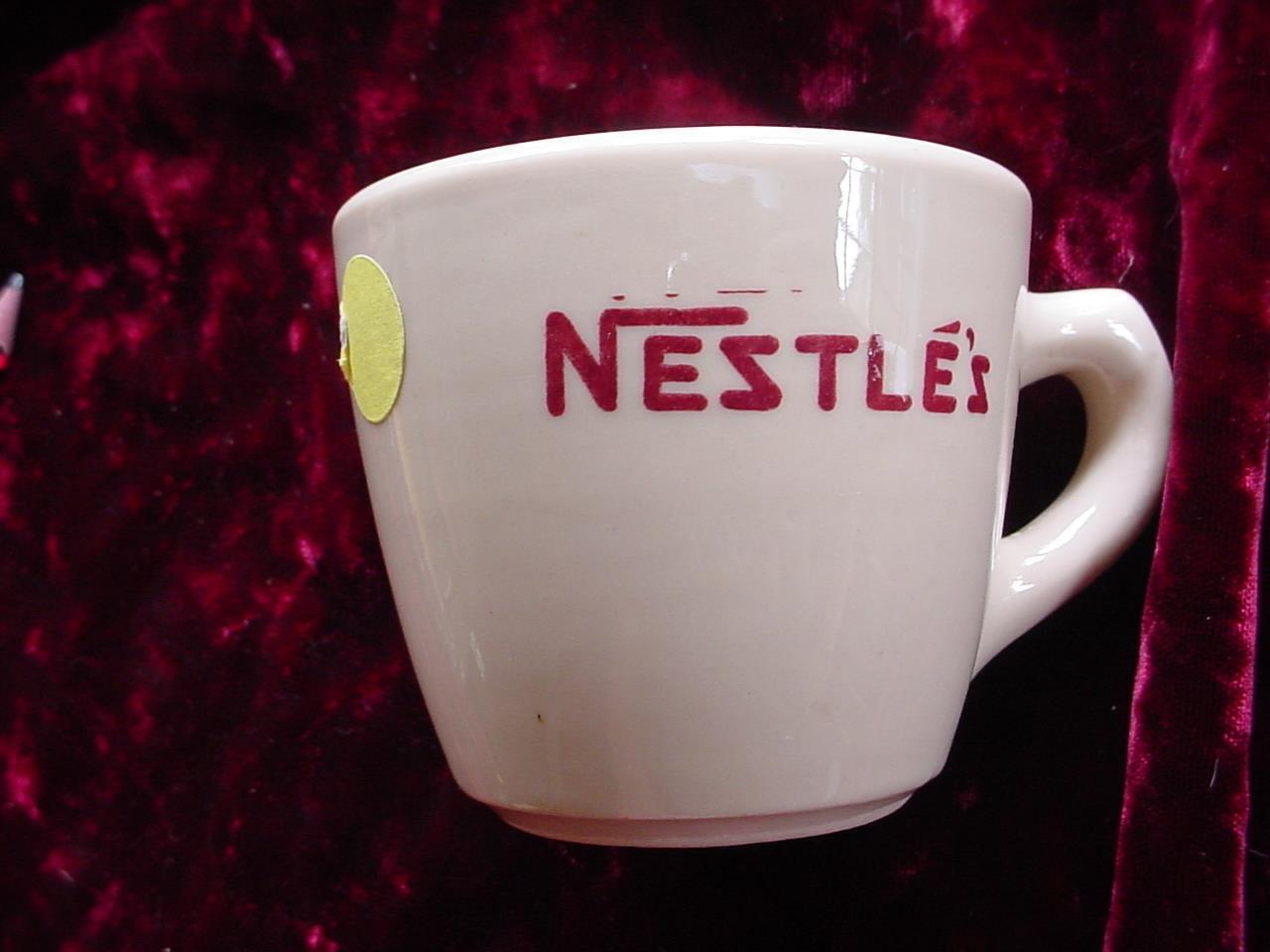 1957 Sterling China restaurant ware Nestles  coffee cup mug
