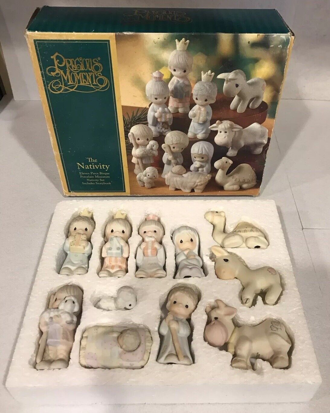 Enesco Precious Moments 11 Piece Mini Nativity Set