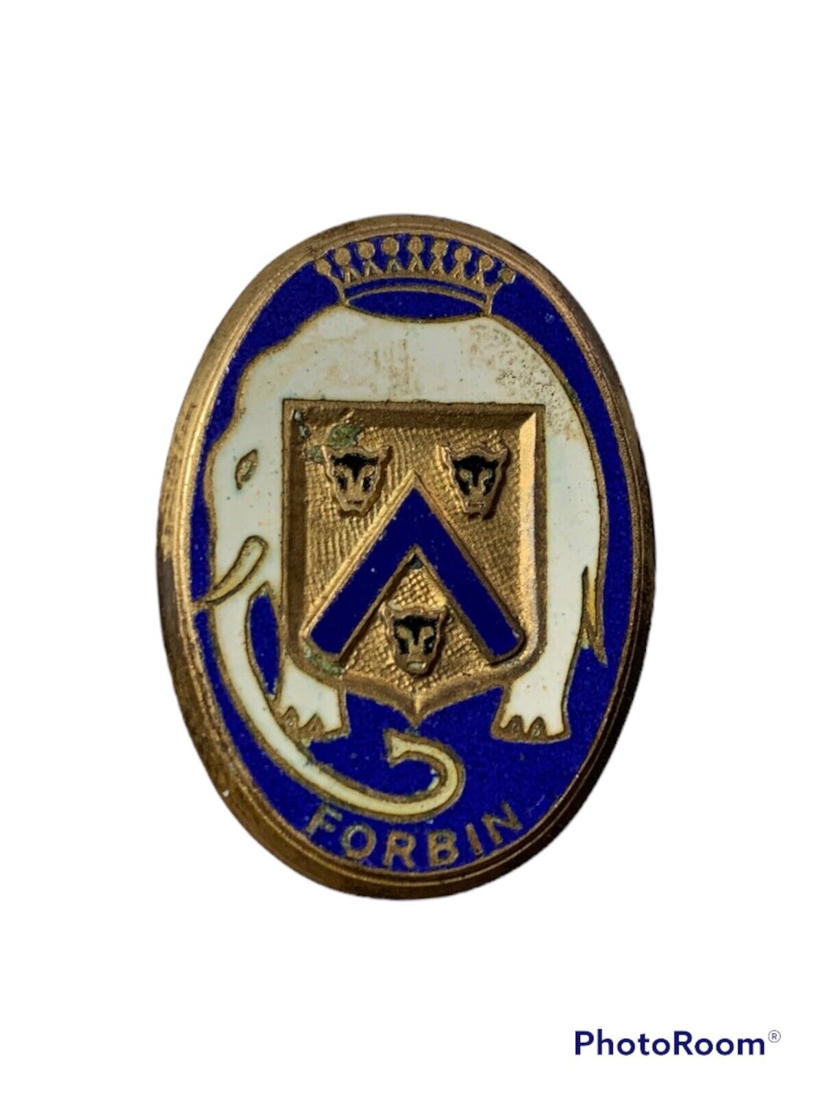 French Navy Torpedo Boat World War II Pin Badge