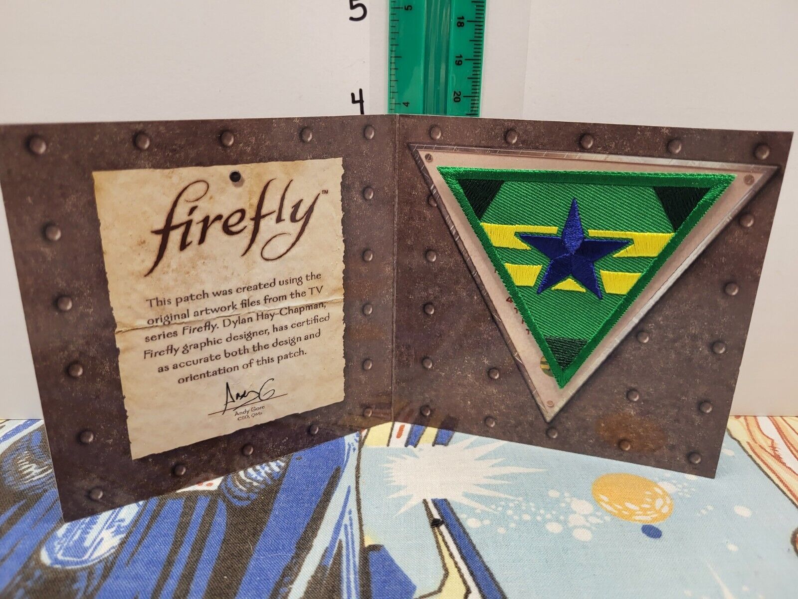 Lootcrate - QMX - Firefly INDEPENDENTS PATCH