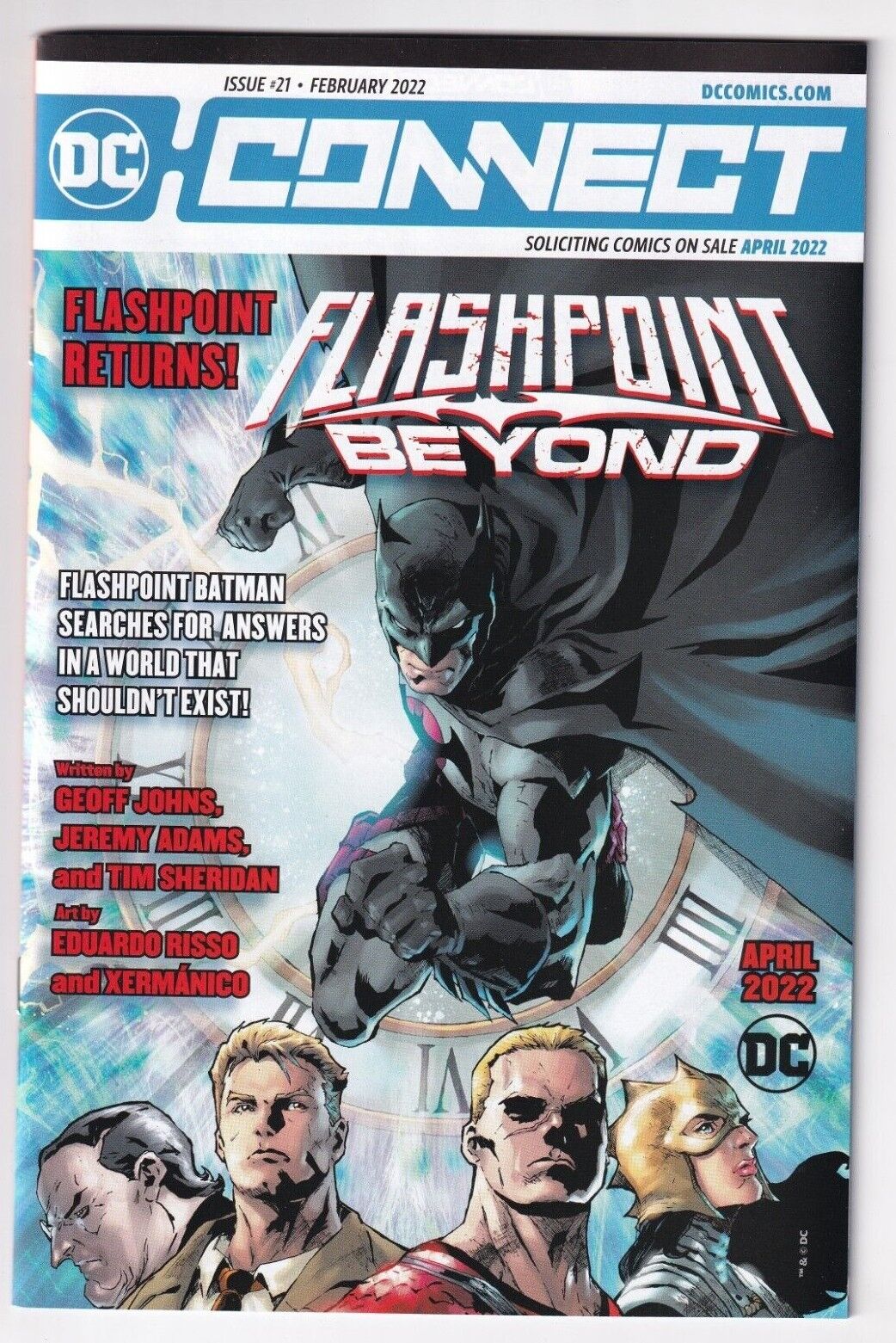 DC Connect #21 February April 2022 Flashpoint Beyond Batman