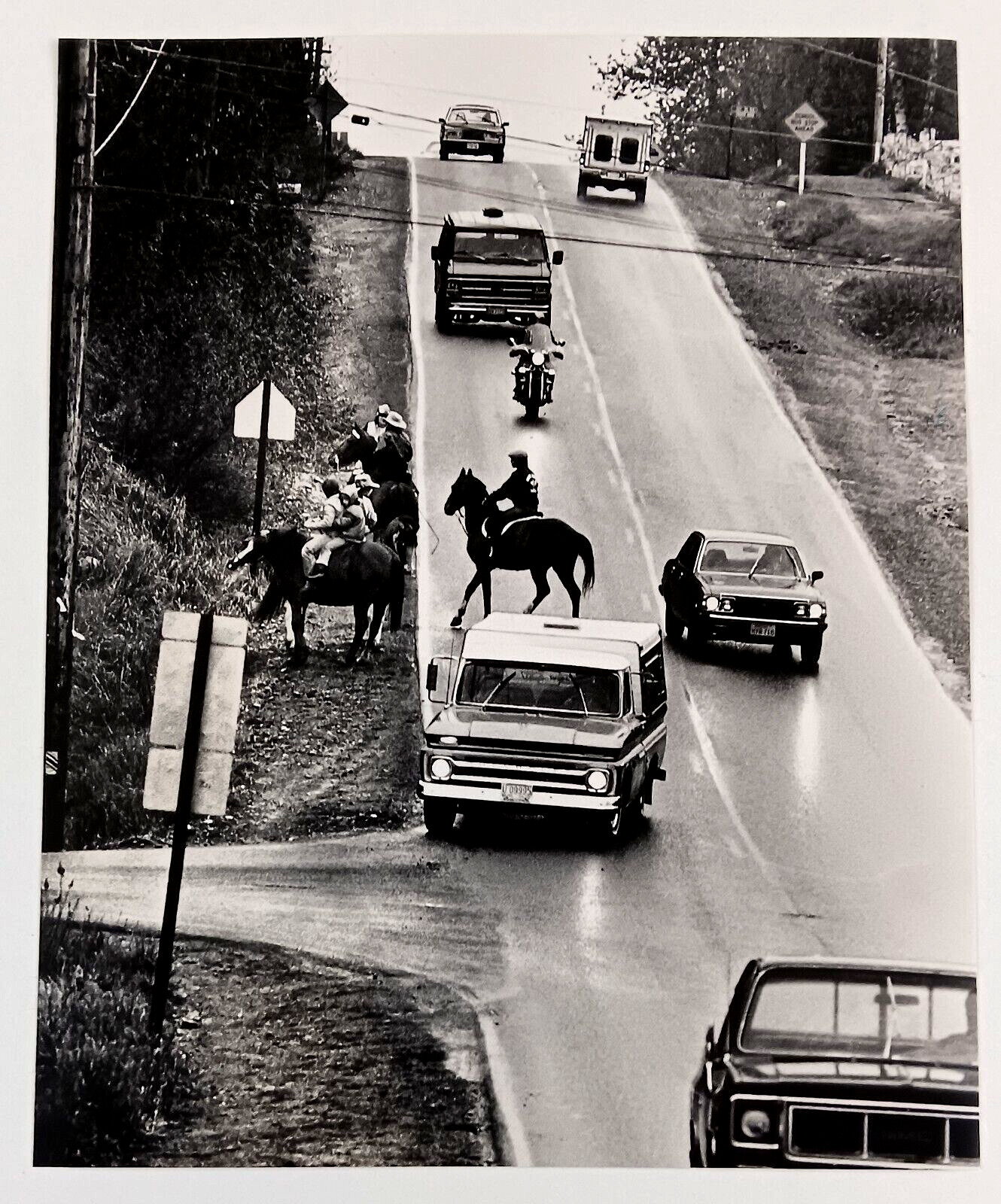 1985 Kent Washington Soos Creek Park SE 192 Horseback Riders WA VTG Press Photo