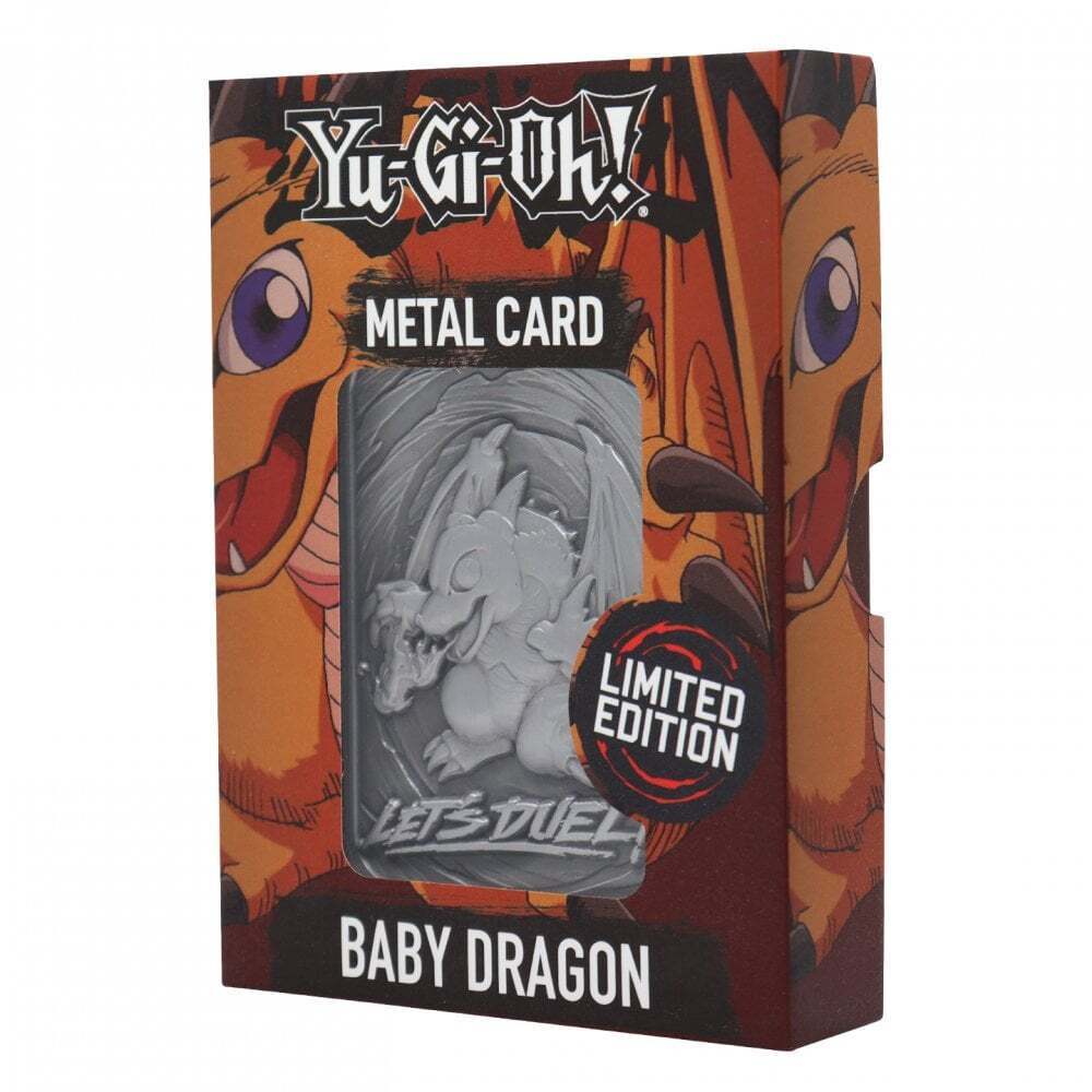 Yu-Gi-Oh Baby Dragon - Metal Card
