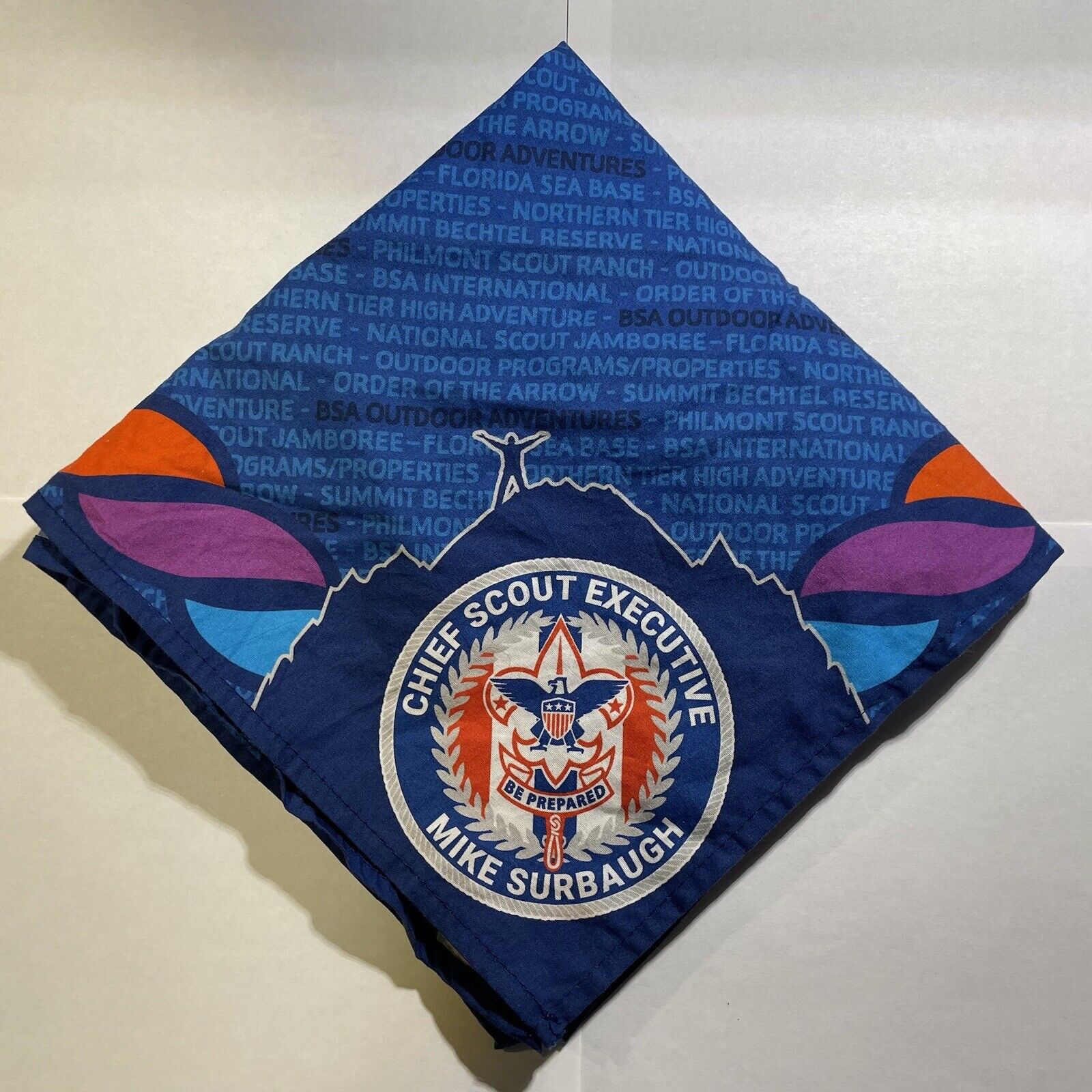 BSA Chief Scout Executive Mike Surbaugh Neckerchief (used)