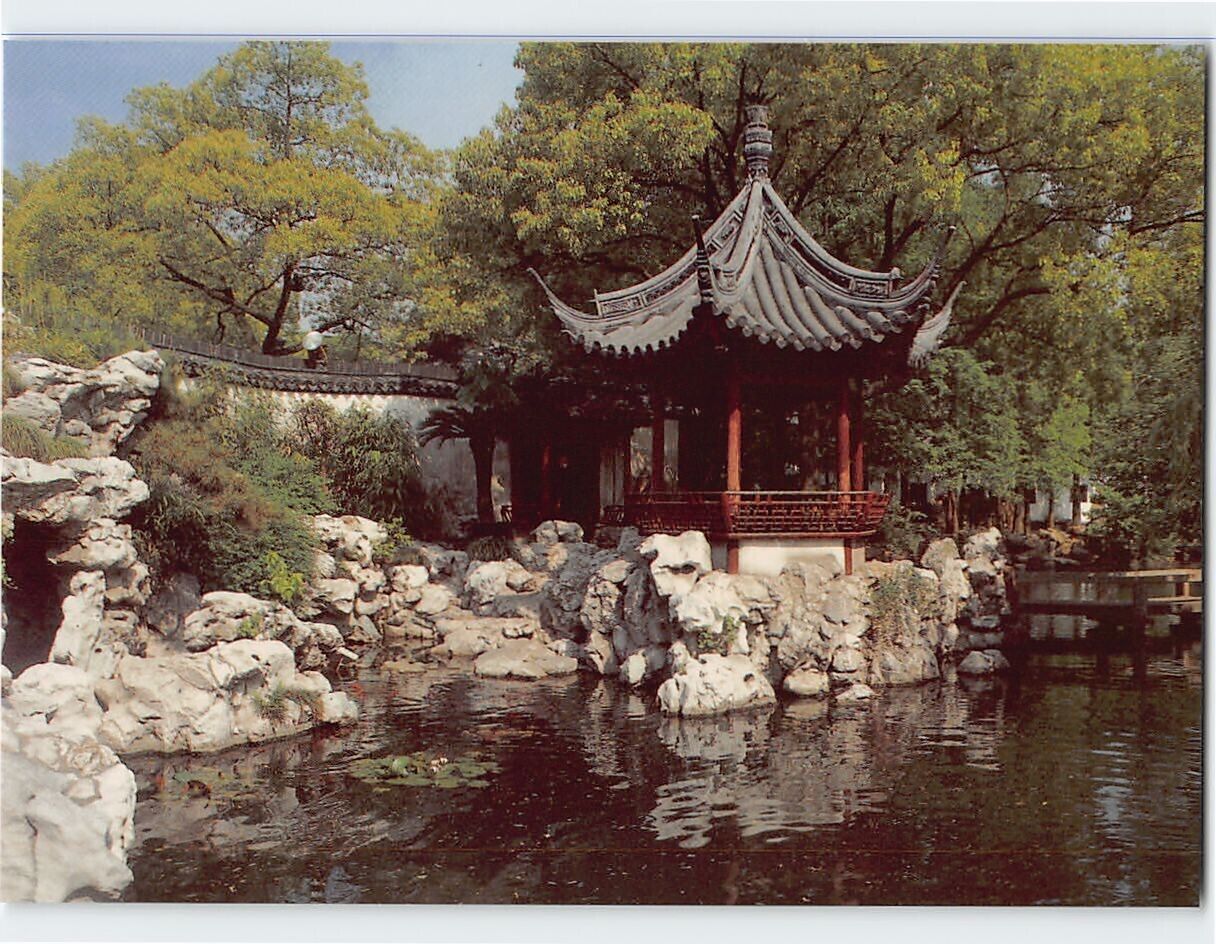 Postcard Toasting Pavilion, Shanghai, China