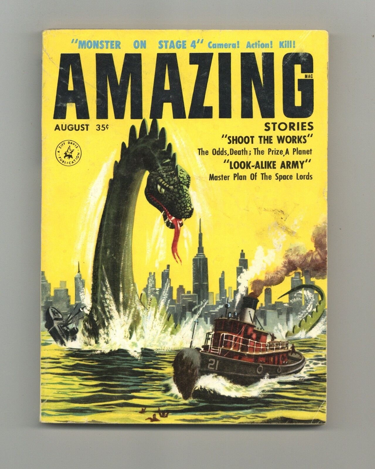 Amazing Stories Pulp Vol. 31 #8 VG 1957