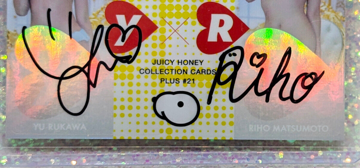 2024 Juicy Honey - Autograph COMBO - Yu Rukawa & Riho Matsumoto # 12/20