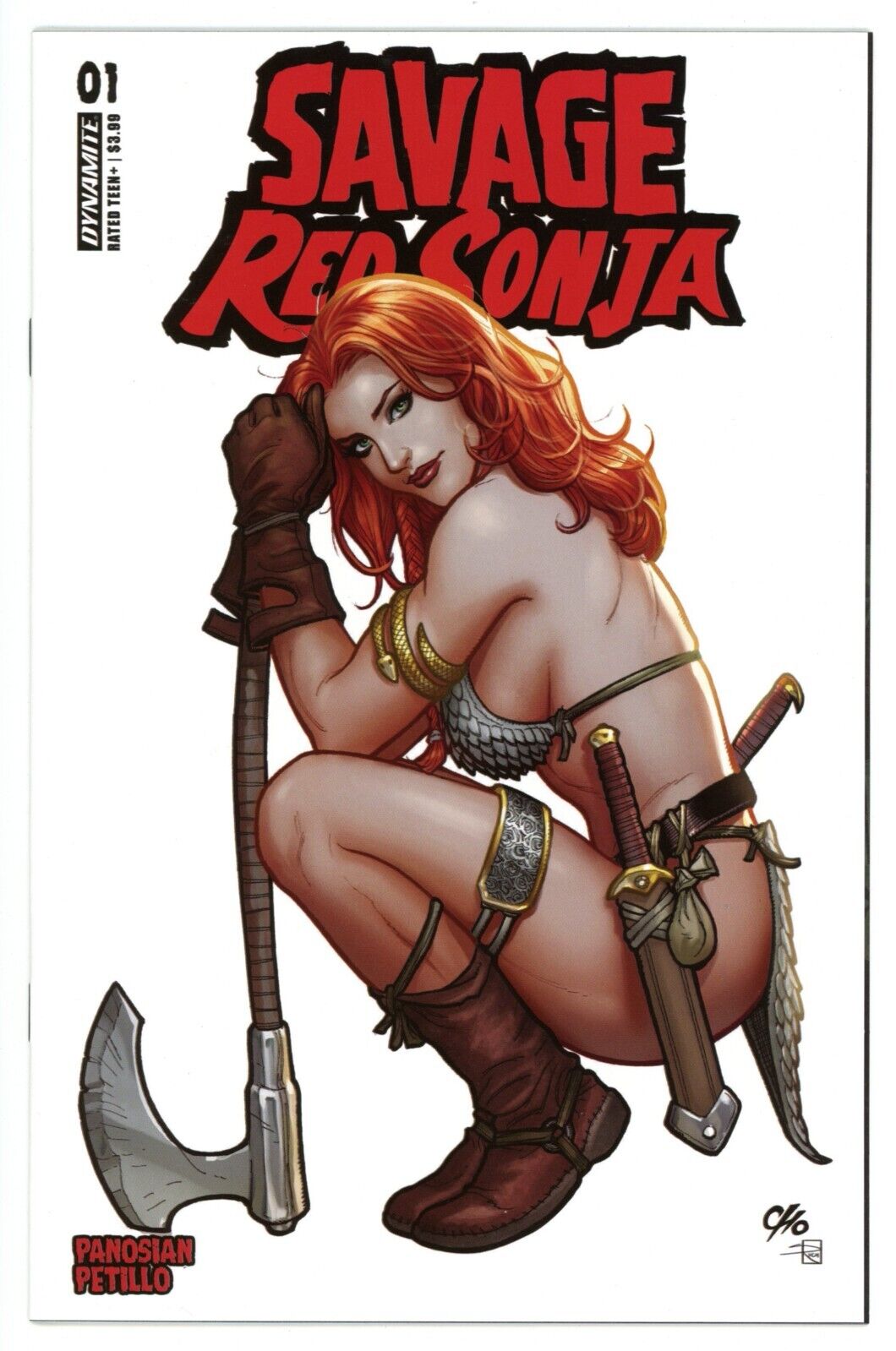 Savage Red Sonja #1    |   Cover B  |  Frank  Cho variant  |   NM  NEW