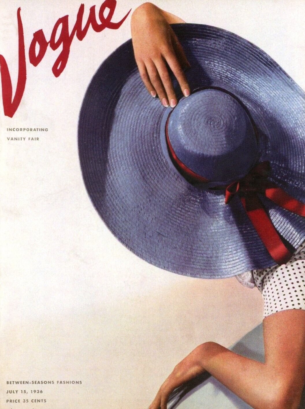 Vogue Magazine Cover, July 15, 1936 by Horst P. Horst--POSTCARD