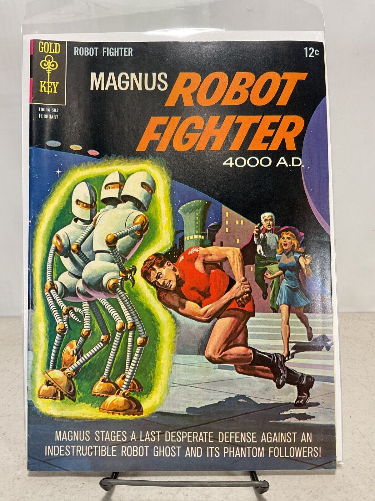 Gold Key Comics Magnus Robot Fighter #9 1965 VF