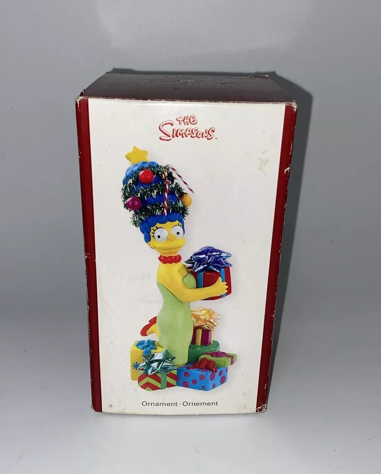 The Simpson\'s Carlton Cards Marge Christmas Ornament