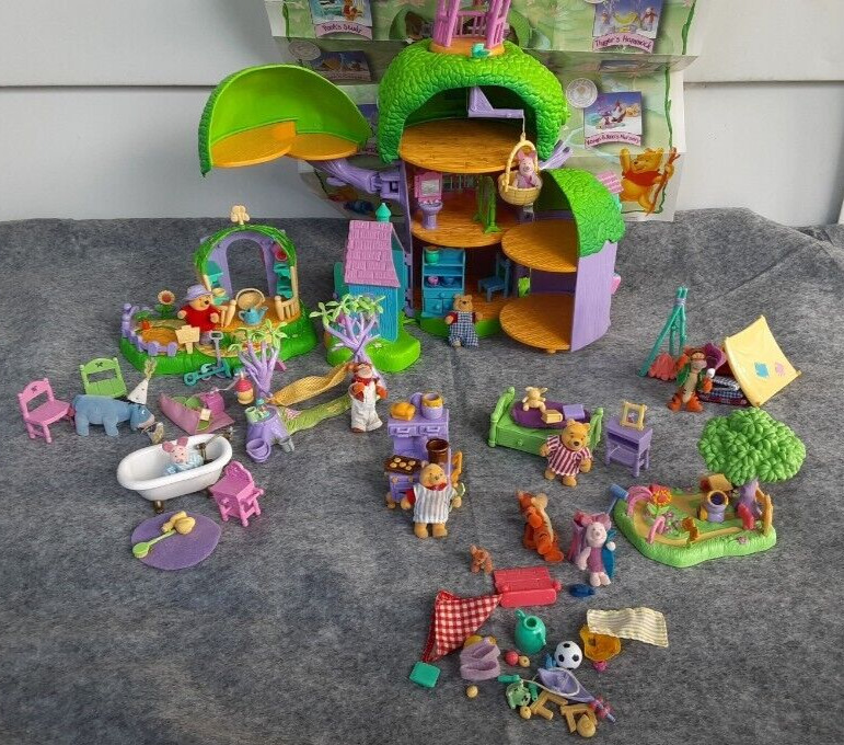 Disney Pooh's Delightful Days Tree House + Friendly Places Playsets (9 Total)