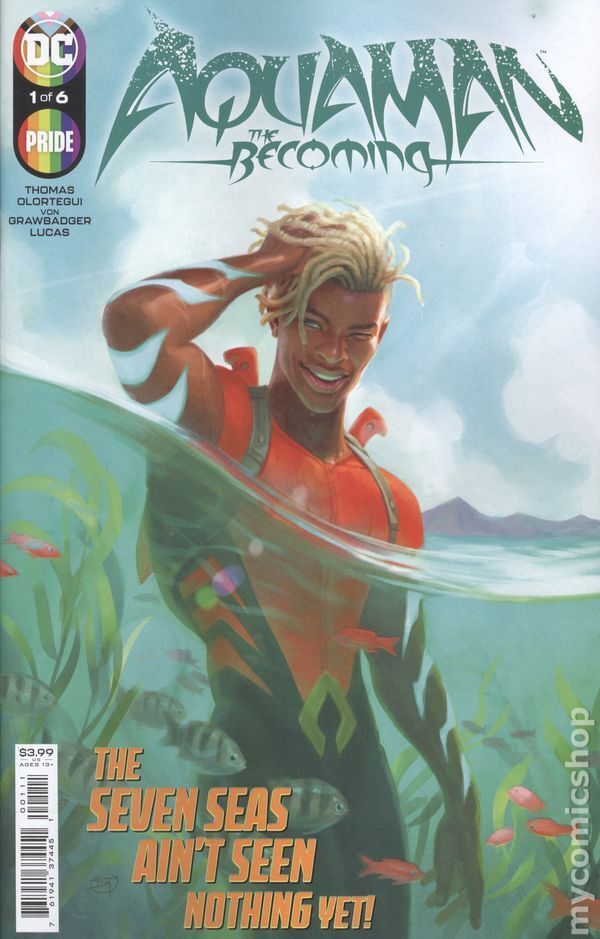 Aquaman the Becoming 1A Talaski FN 2021 Stock Image