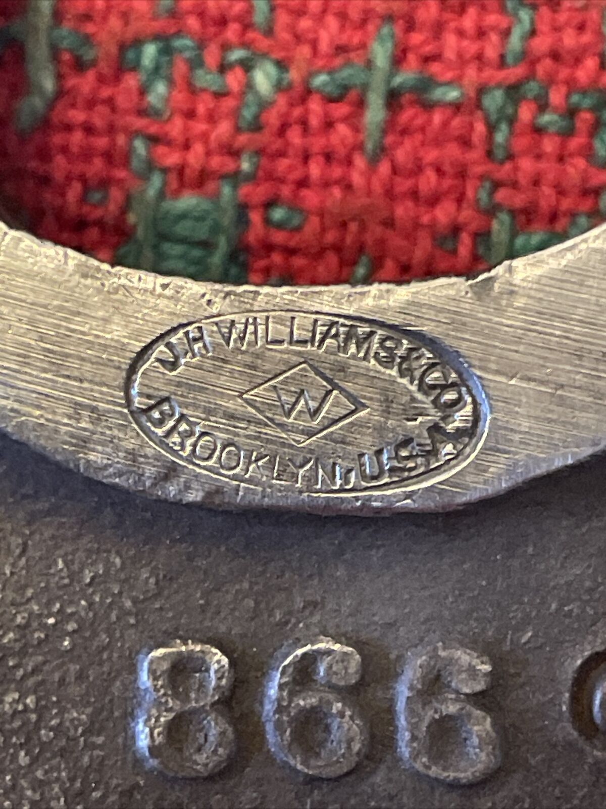 Vintage J.H. Williams Curved Large wrench Early Brooklyn, NY  🇺🇸