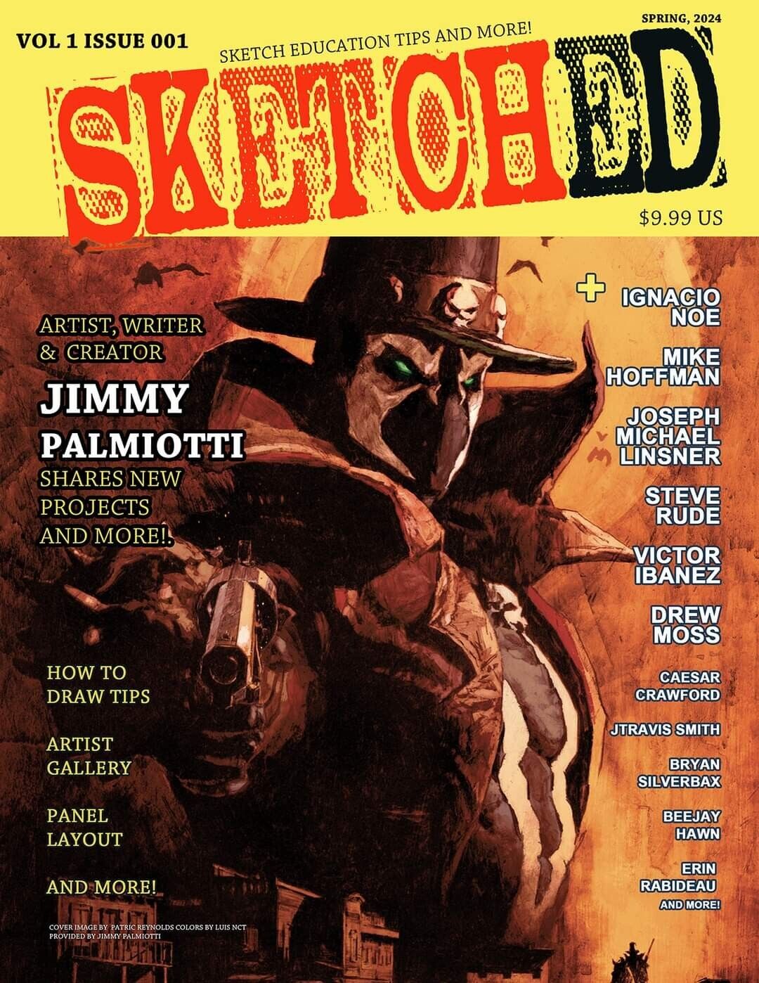 SPAWN 🔥 SKETCHED MAGAZINE 001...DIGITAL DOWNLOAD AVAILABLE NOW 64pages