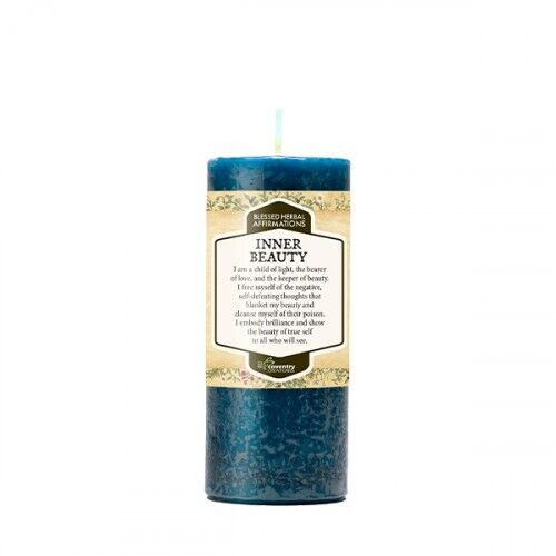 Affirmation Inner Beauty Candle Wiccan 
